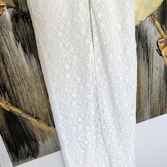 ❤️SOLD❤️Givenchy White Lace Cami gown - Picture 14 of 16